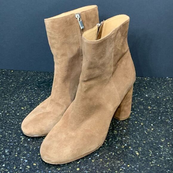 Joie LARA Suede Ankle Heeled Boot | Canyon - Picture 2 of 8